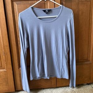 Calvin Klein women’s size large blue long sleeve